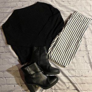 Striped, H&M, Fabric Pants, Size 4